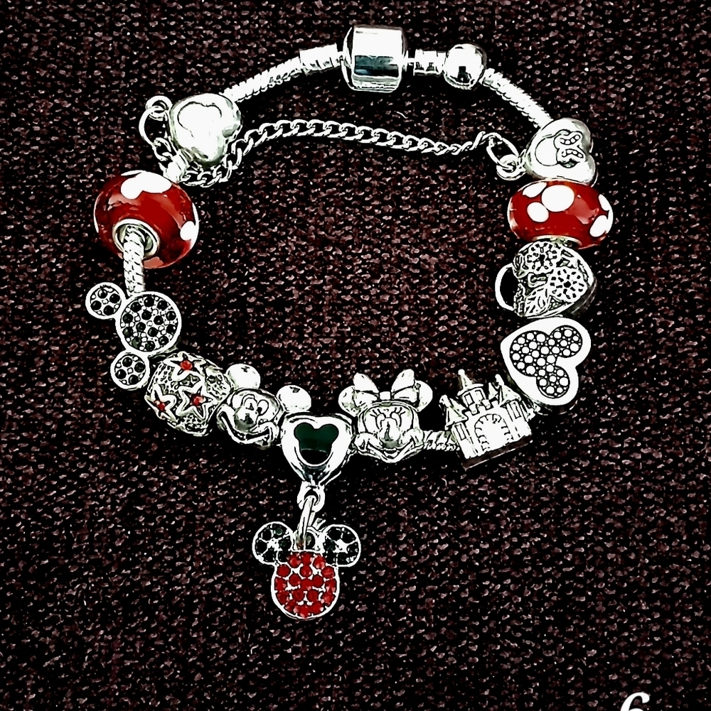 Mickey Mouse Hot Charm Bracelet